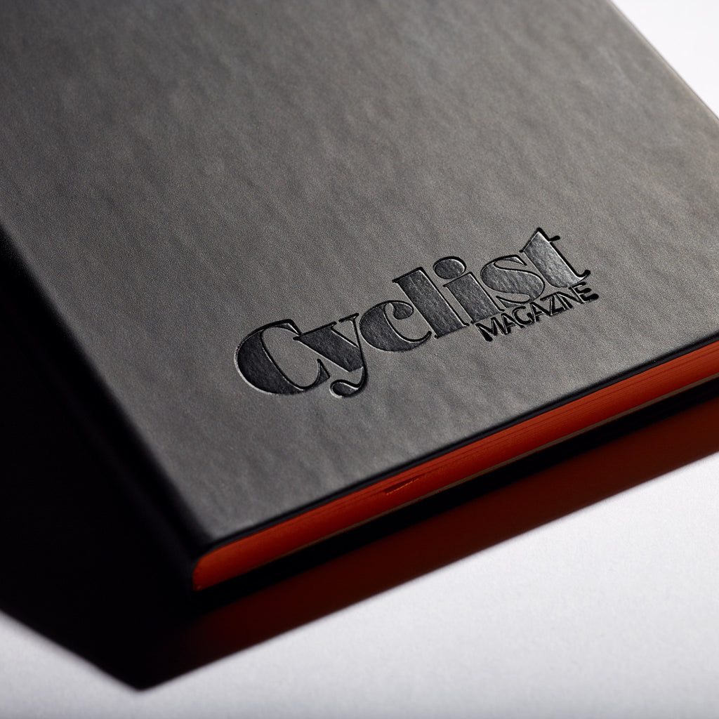 Cyclist Black Notebook