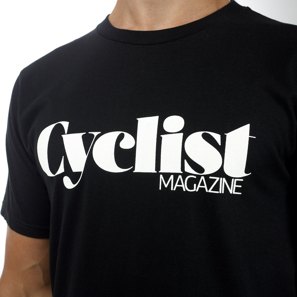 Cyclist Logo Black T-shirt